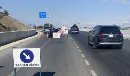 Lefkoşa Kuzey Çevre Yolu'nun bir bölümü trafiğe kapatıldı