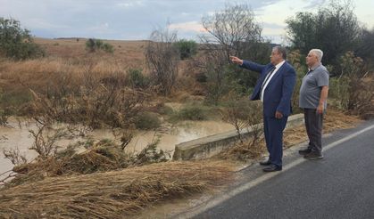 Bakan Sucuoğlu, Yılmazköy –Kılıçaslan yol güzergâhında incelemelerde bulundu