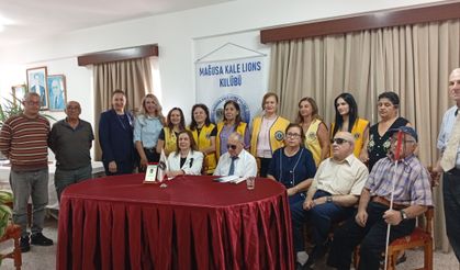 Mağusa Kale Lions Kulübü’nden Kıbrıs Türk Görmezler Derneğine bağış