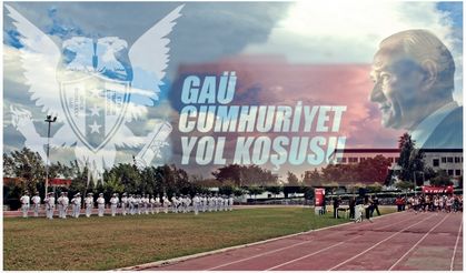 GAÜ “Cumhuriyet Yol Koşusu” düzenledi