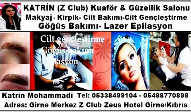 KATRİN (Z Club) Kuaför ve Güzellik Salonu