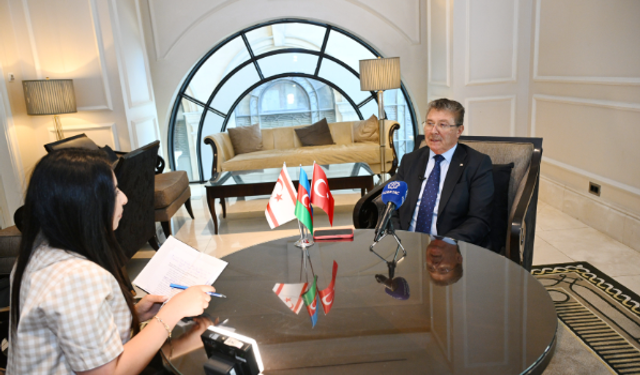 Üstel: “Azerbaycan ile ilişkilerimizi daha ileri taşımak için çaba sarf ediyoruz”