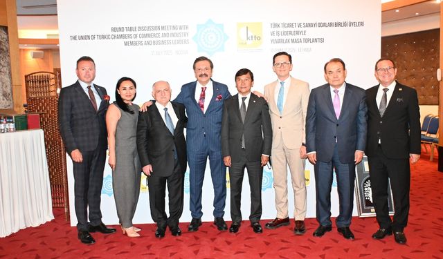 Türk Ticaret ve Sanayi Odaları Birliği (TCCI) Üyeleri ve İş Liderleri bir araya geldi