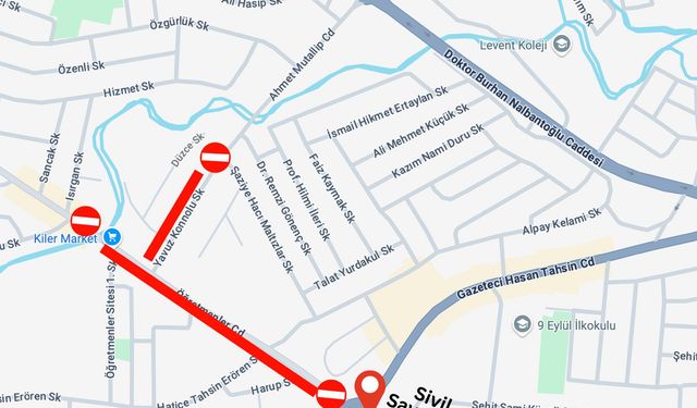 Lefkoşa’da Öğretmenler Caddesi yarından itibaren tamamen trafiğe kapatılacak