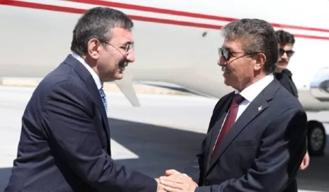 TC Cumhurbaşkanı Yardımcısı Yılmaz KKTC’de