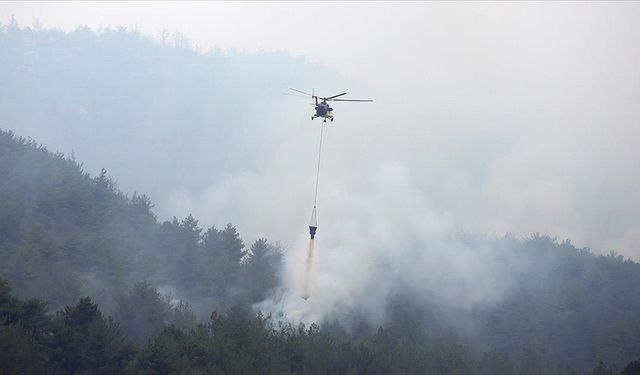 Kastamonu’daki yangının dumanı Ankara'ya kadar ulaştı