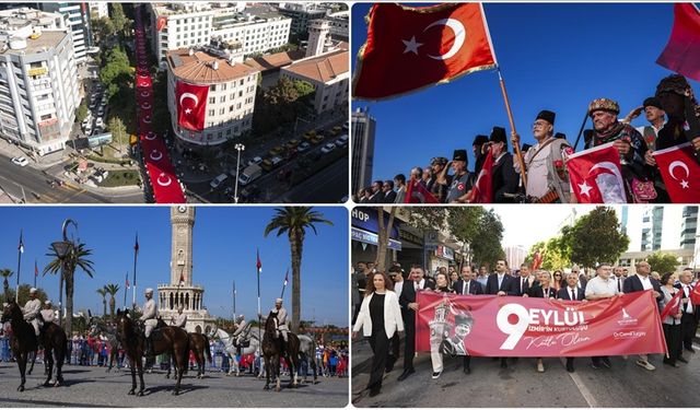 İzmir'in düşman işgalinden kurtuluşunun 103. yıl dönümü kutlanıyor