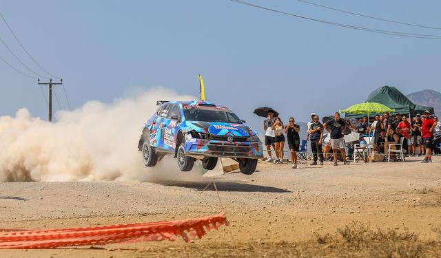 2025 Kuzey Kıbrıs Ralli Şampiyonası yedinci yarışı yapıldı