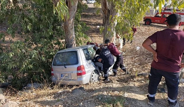 Ercan - İskele ana yolundaki trafik kazasında 1 yaralı