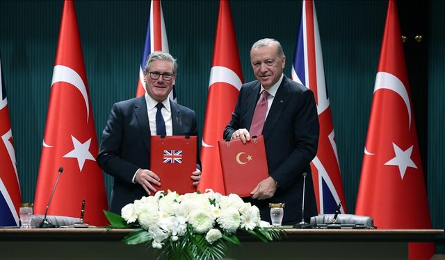 Starmer-Erdoğan ortak basın toplantısı…Starmer: "(Eurofighter anlaşması) Bu NATO'daki güvenliği derinleştirecek, artırac