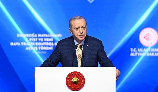 Cumhurbaşkanı Erdoğan: Türkiye'yi dünyanın en geniş uçuş ağına sahip ülkelerinden biri yaptık