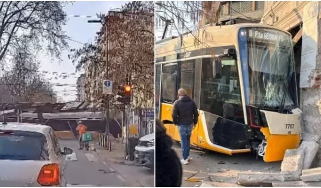 İtalya'da tramvay raydan çıktı: İki ölü, 38 yaralı