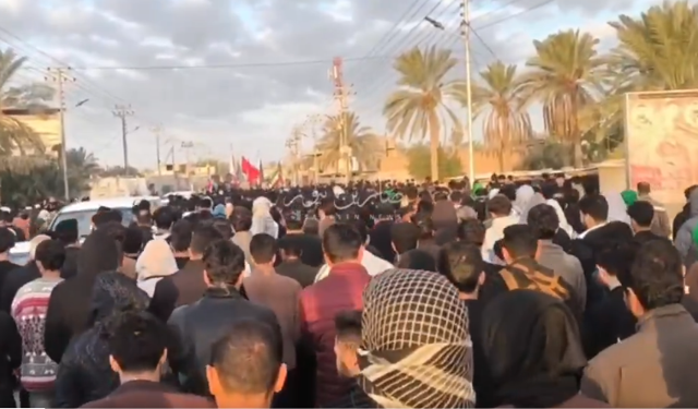 Bağdat’ta ABD karşıtı gösteri