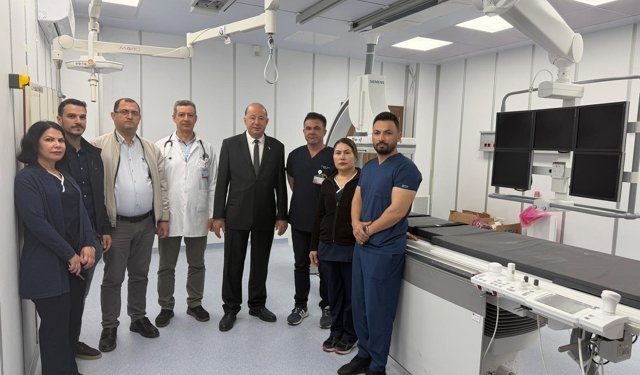 Dinçyürek: “Mağusa Devlet Hastanesi’nde Anjiyo Merkezi hizmete hazır”