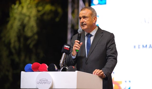 Uluçay, Gaziantep’te Gazimağusa’nın tanıtıldığı festivale katıldı
