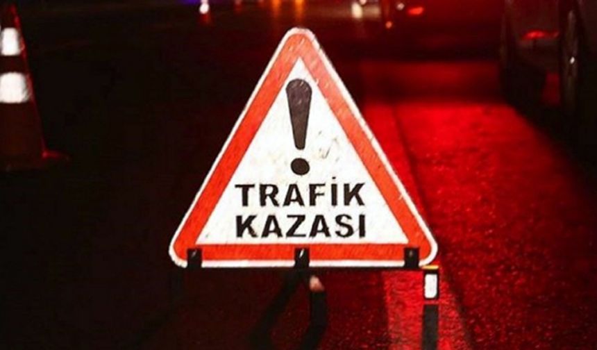 Gazimağusa'da trafik kazası.. 1 yaralı