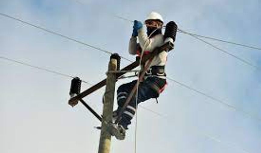 Yarın 09.00-14.00 saatleri arasında bazı köylerde elektrik kesintisi olacak