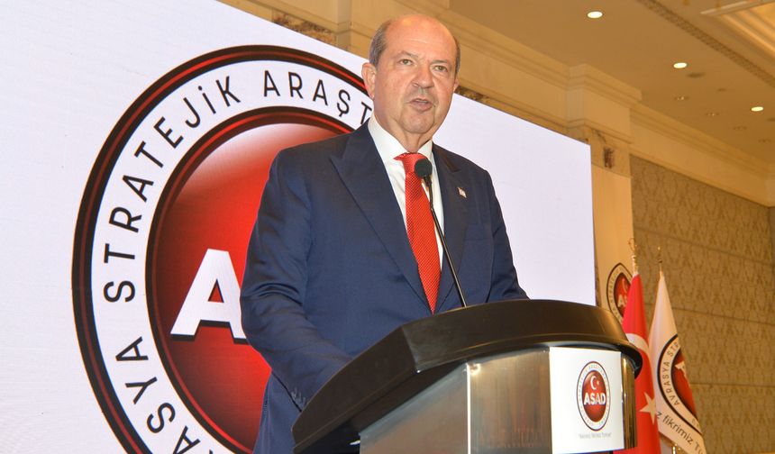 Tatar: “KKTC, Kıbrıs Türk halkının varlığının, bağımsızlığının, hürriyetinin ve her türlü hakkının ifadesidir”