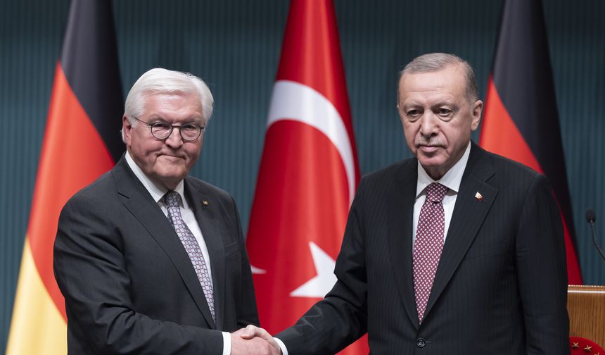Steinmeier, Türkiye Cumhurbaşkanı Erdoğan İle Ortak Basın Toplantısında Konuştu