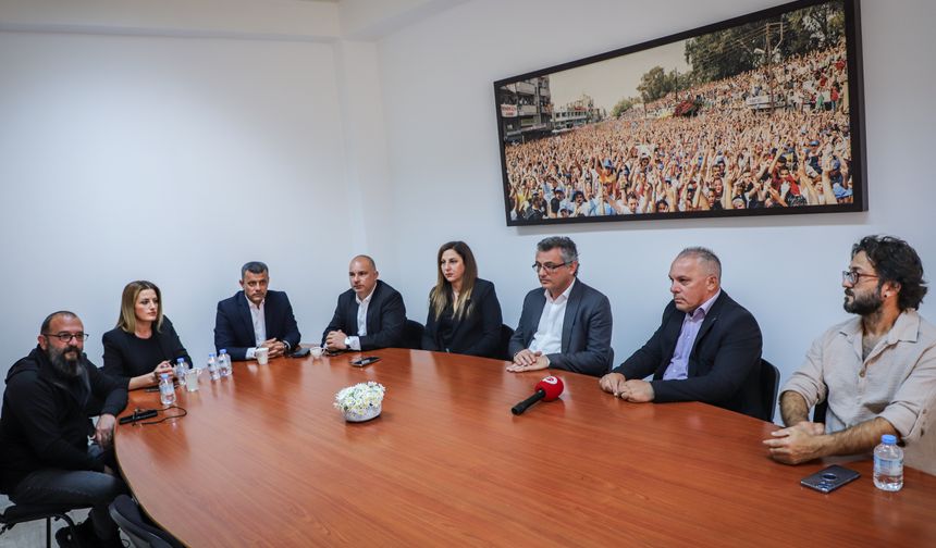 Erhürman, Bay-Sen Yönetim Kurulu’nu Kabul Etti