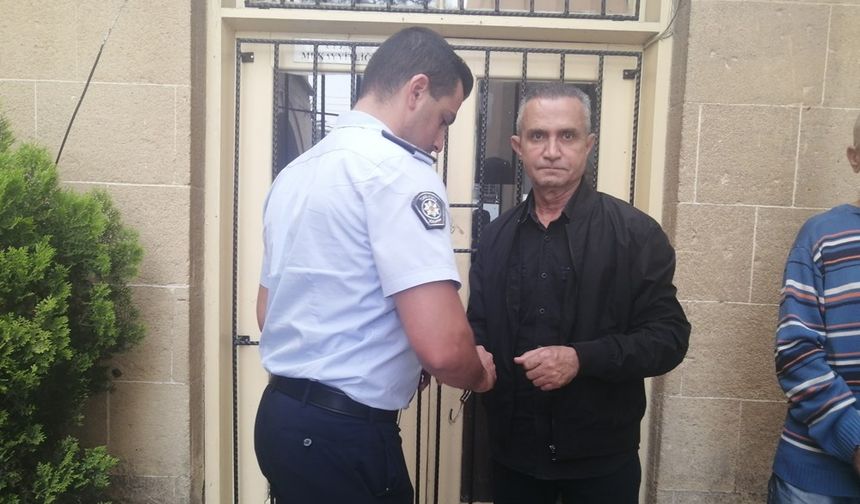 Eşini ve kızını tehdit eden zanlı mahkemeye çıkarıldı!