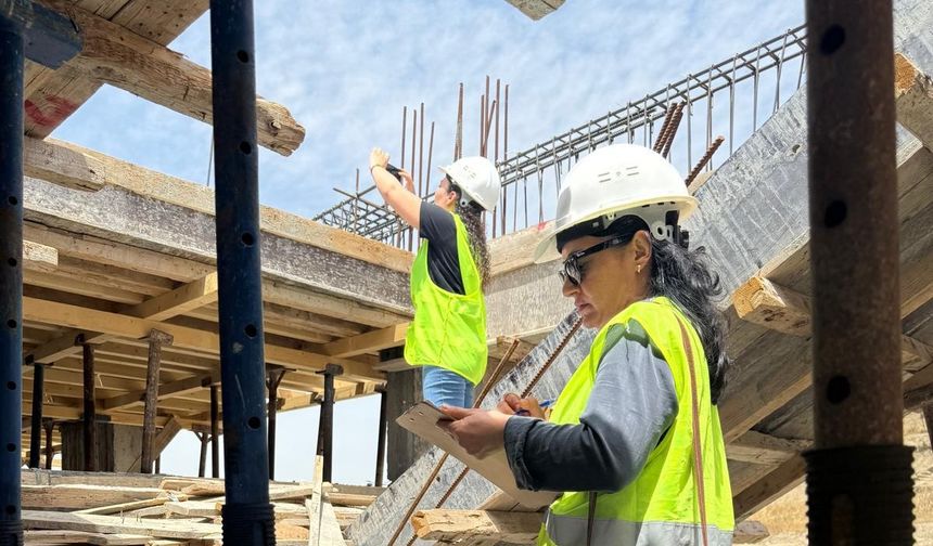 Çalışma Dairesi’nden inşaatlara iş sağlığı ve güvenliği denetimi… 8 inşaatın faaliyeti durduruldu