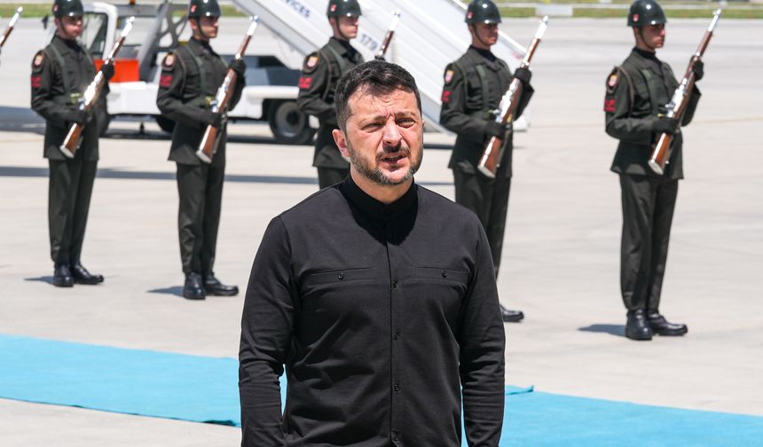 Zelenskiy, Ankara’da… Erdoğan ile görüşecek