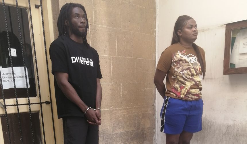 Girne'de 4 yıl 7 ay ve 7 ay izinsiz ikamet etmekle itham edilen iki zanlı tutuklandı