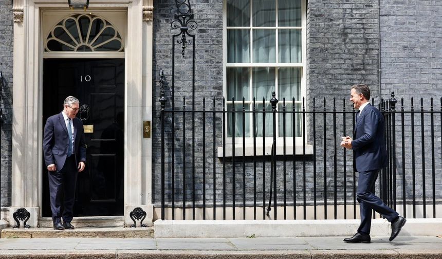 Starmer, Rutte ile Londra'da bir araya geldi
