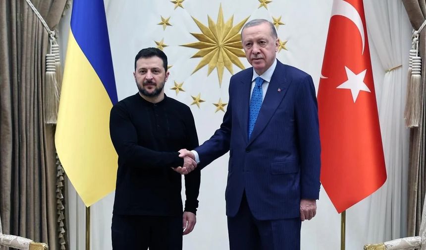 TC Cumhurbaşkanı Erdoğan, Ukrayna Devlet Başkanı Zelenskiy ile telefonda görüştü