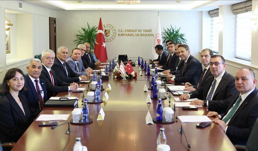 TC Enerji ve Tabii Kaynaklar Bakanı Bayraktar, Bakan Amcaoğlu ile görüştü