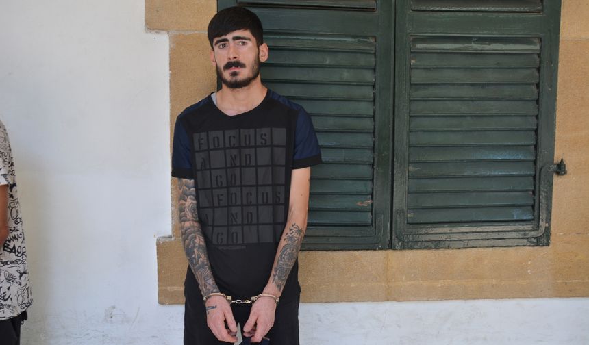 KKTC’ye Bir Şahsı Vurmaya Gelen 23 Yaşındaki Tetikçi yeniden mahkemeye çıkarıldı