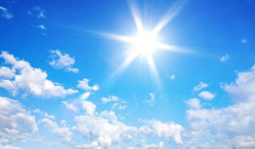 Hava sıcaklığı iç kesimlerde 35-38, sahillerde 31-34 derece dolaylarında seyredecek