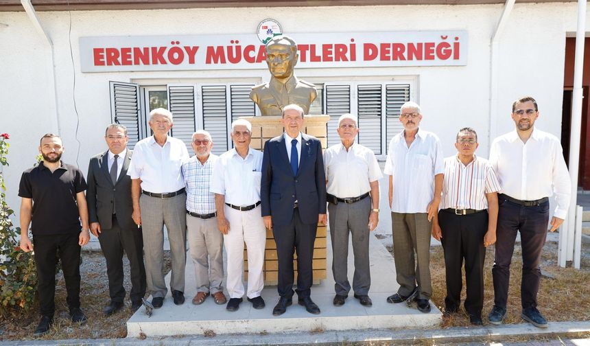 Cumhurbaşkanı Tatar, Erenköy Mücahitleri Derneği’ni ziyaret etti