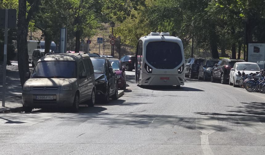 İspanya'da toplu ulaşımda ilk sürücüsüz elektrikli otobüs denemesi Madrid'de başladı