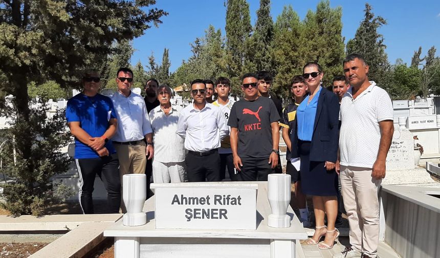 KKTC Güreş Federasyonu’nun kurucu başkanı Rifat Şener anıldı