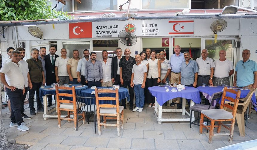 Erhürman ziyaretlerine Girne’de devam etti…“Yarınlarımız bugünden çok daha güzel olacak”
