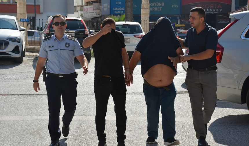 İki zanlı mahkemeye çıkarılarak, teminata bağlandı