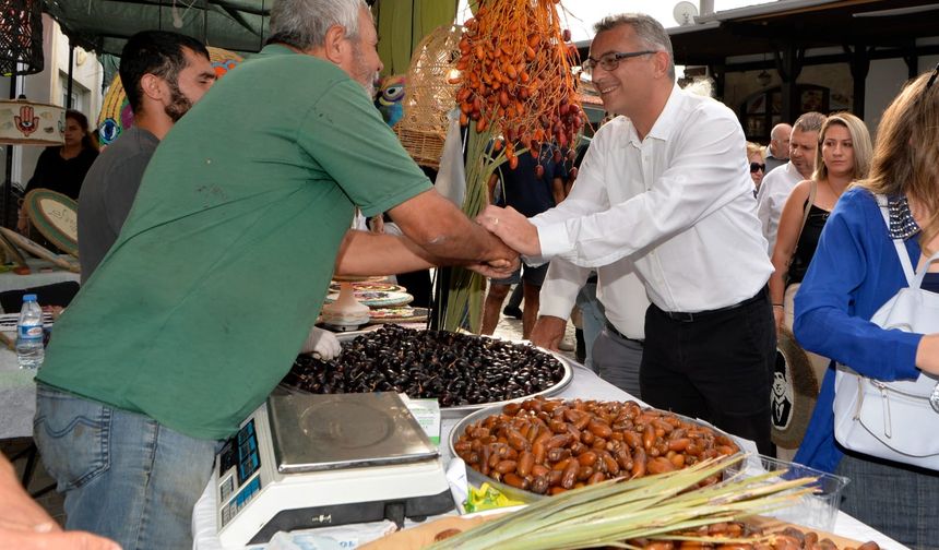 Cumhurbaşkanı Erhürman, 16. Lefke Hurma Festivali’ne katıldı