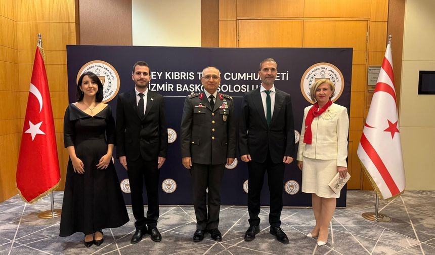 KKTC’nin 42’nci yıl dönümü… İzmir’de resepsiyon düzenlendi