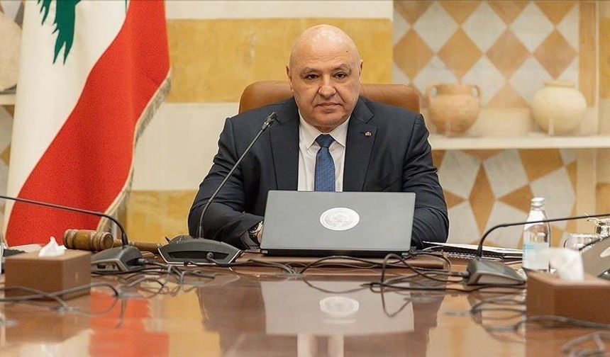 Lübnan Cumhurbaşkanı Avn, ülkesinin İsrail ile müzakereye hazır olduğunu yineledi