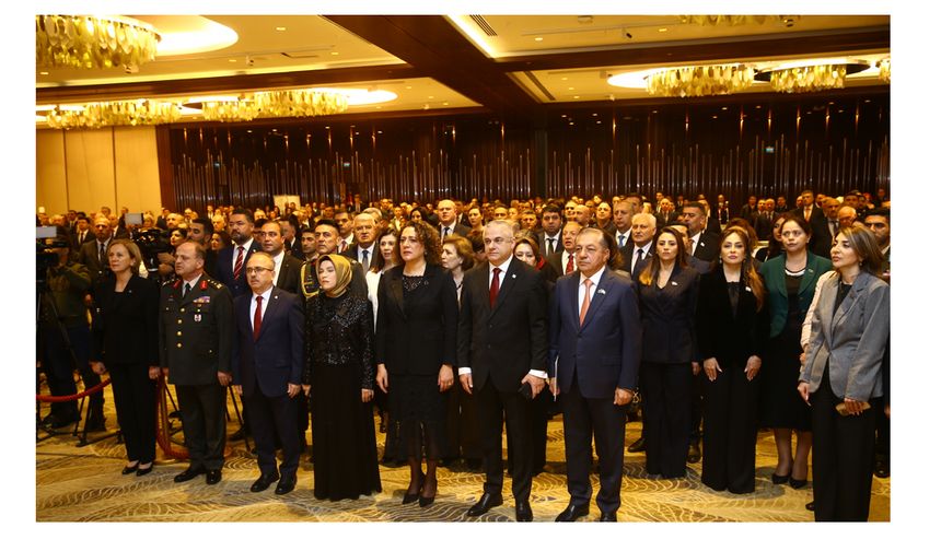 Bakü'de KKTC'nin 42. kuruluş yılı dolayısıyla resepsiyon düzenlendi