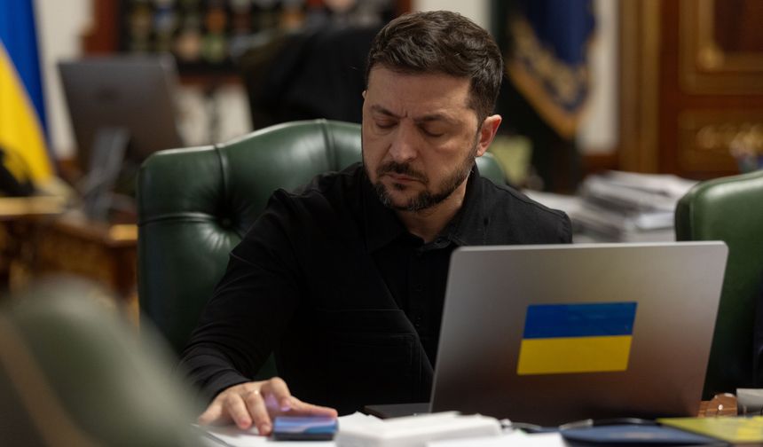 Volodimir Zelenskiy: “Rusya'nın, Ukrayna'da işgal ettiği toprakların yasal olarak tanınmasını istemesi tehlikeli