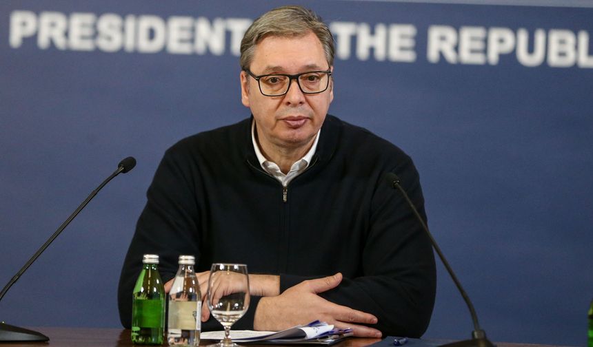 Sırp lider Vucic, ABD'nin yaptırımları kapsamında kapanması beklenen petrol rafinerisine ilişkin konuştu...