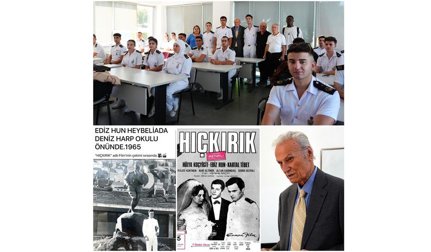 Ediz Hun, GAÜ Denizcilik öğrencileri ile bir araya geldi