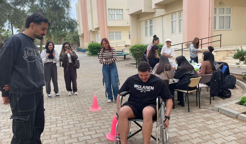 DAÜ’de Dünya Engelliler Günü nedeniyle farkındalık etkinliği