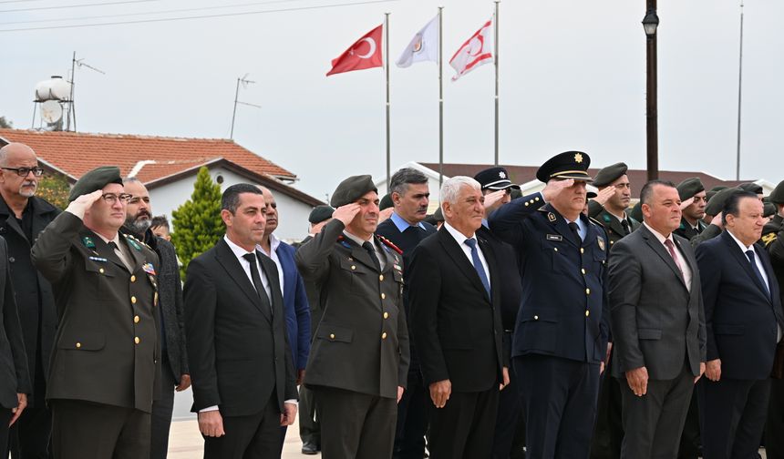 Şehitler Güzelyurt’ta da anıldı…