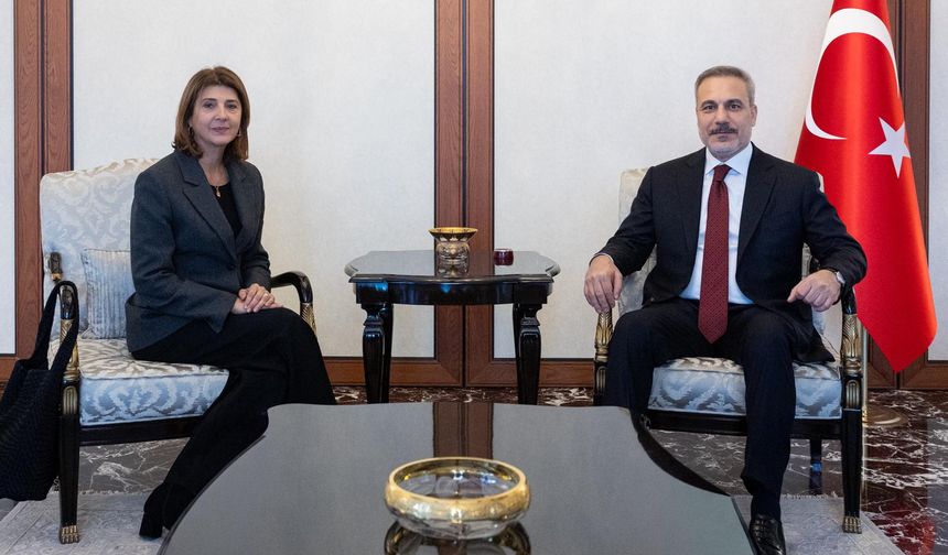 TC Dışişleri Bakanı Fidan, BM Kıbrıs Temsilcisi Holguin ile bir araya geldi