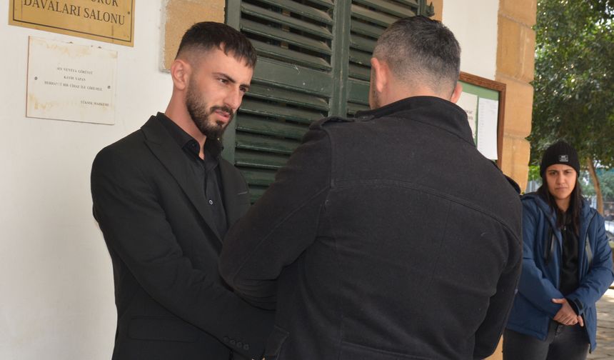 Ercan’da uy*şturucuyla yakalandı, yeniden mahkemeye çıkarıldı