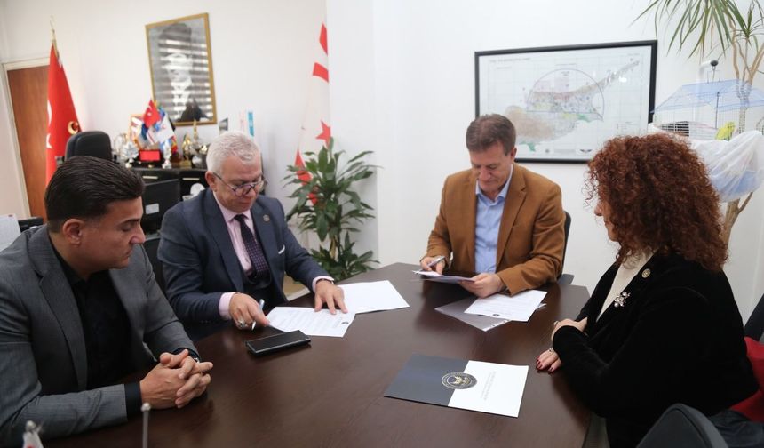 Bayındırlık ve Ulaştırma Bakanlığı ile Akdeniz Karpaz Üniversitesi arasında Özel Burs ve İş Birliği Protokolü